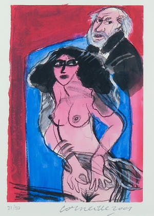 Corneille - Zeefdruk, Salomé - Ingelijst kopen? Bied vanaf 1!