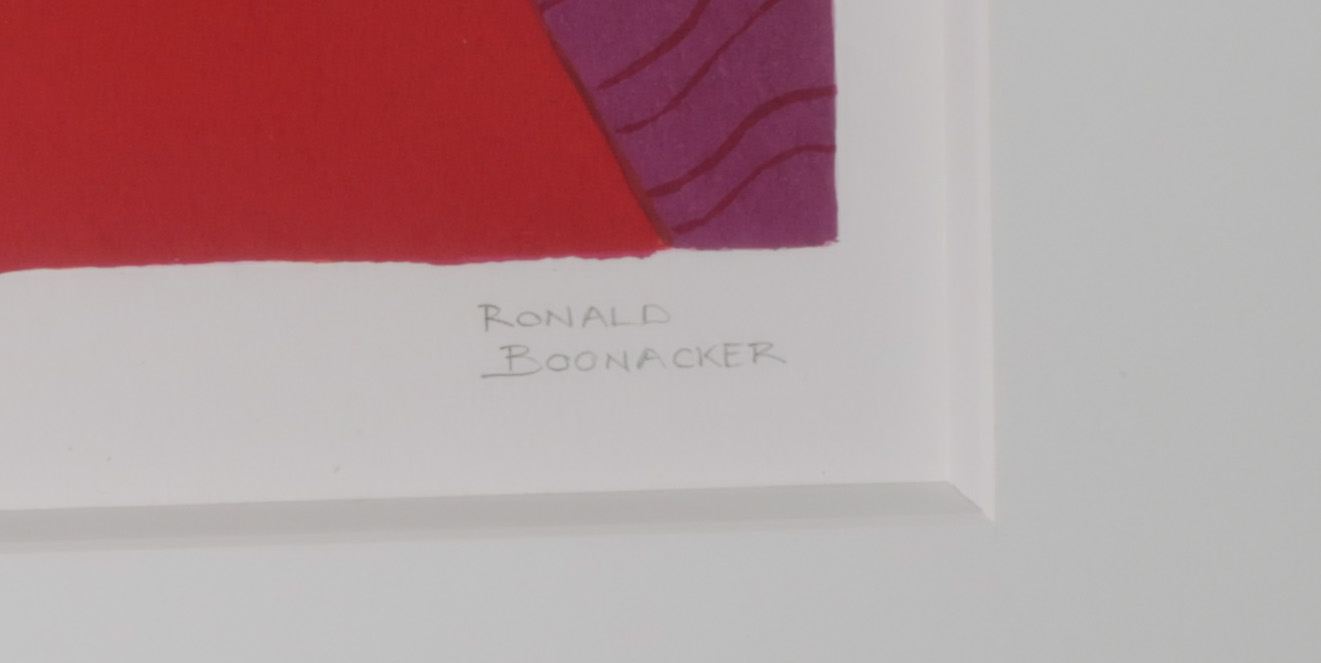 Ronald Boonacker - Zeefdruk, Tanzania I - Ingelijst kopen? Bied vanaf 70!