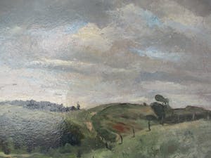 Johannes Baptista Crol - Heuvellandschap kopen? Bied vanaf 110!