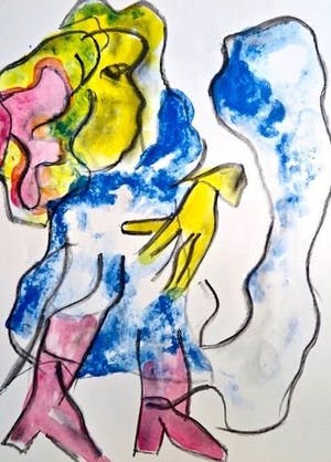 Jan Sierhuis - Flamingo - Groot formaat - Ingelijst kopen? Bied vanaf 1!