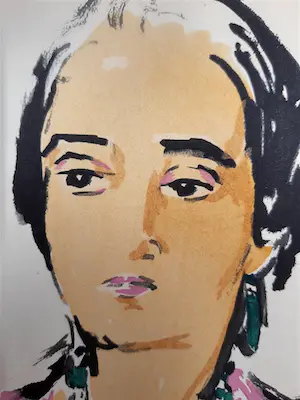 Kees van Dongen - Twee Pochoirs - “Potrait d`homme“ en “Tête de femme“ kopen? Bied vanaf 185!