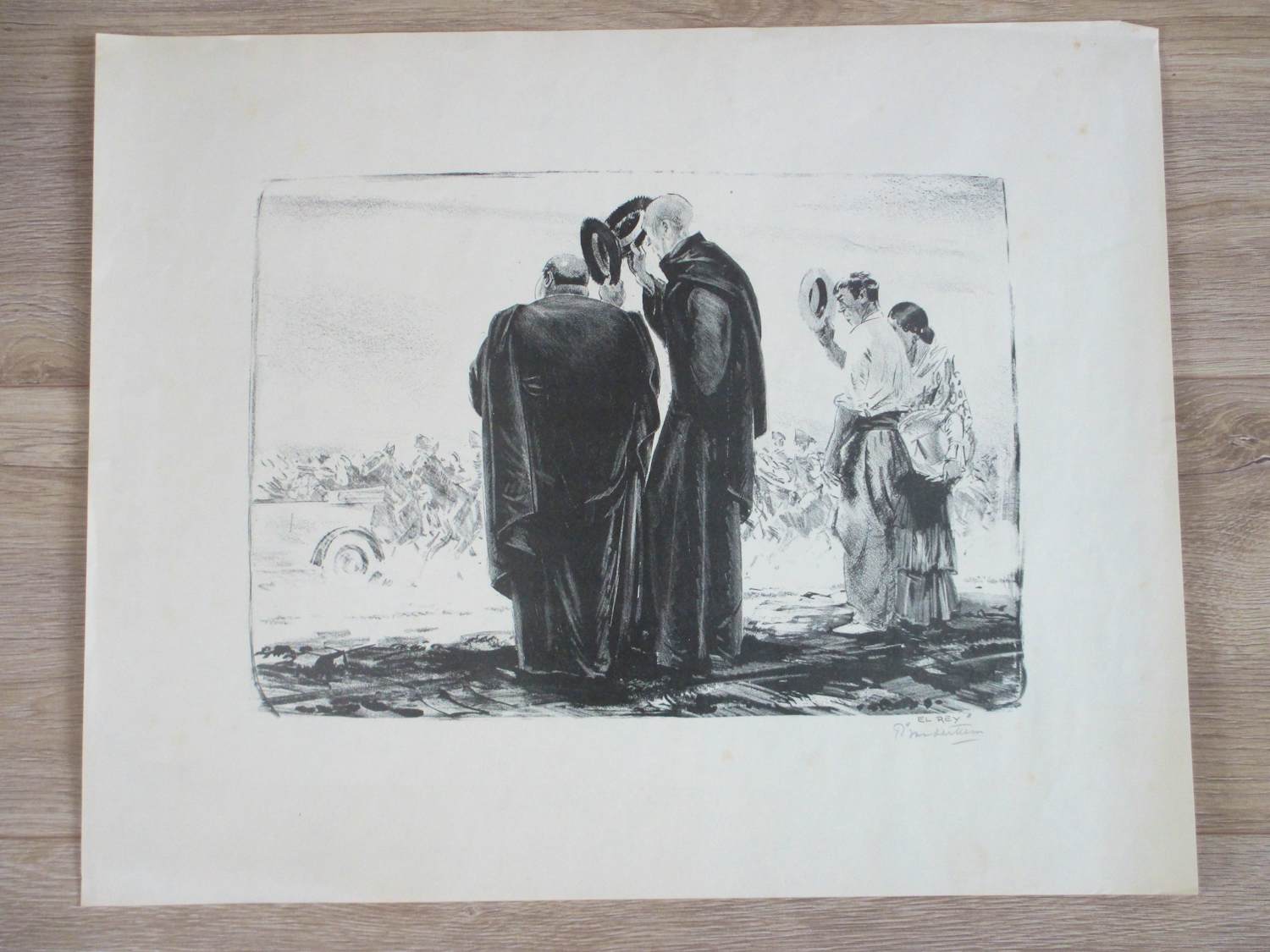 Piet van der Hem - El Rey - Litho kopen? Bied vanaf 45!