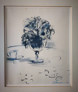 Cor Hund - Vaas met bloemen. kopen? Bied vanaf 125!