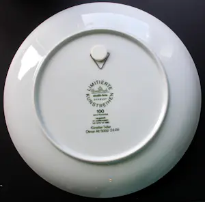 Otmar Alt - Rosenthal Otmar Alt Kunstenaarsbord 100 jaar- 1979/1980 kaufen? Bieten Sie von 59!