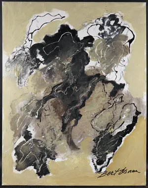 Bert Braam - Prachtig abstract kunstwerk kopen? Bied vanaf 150!