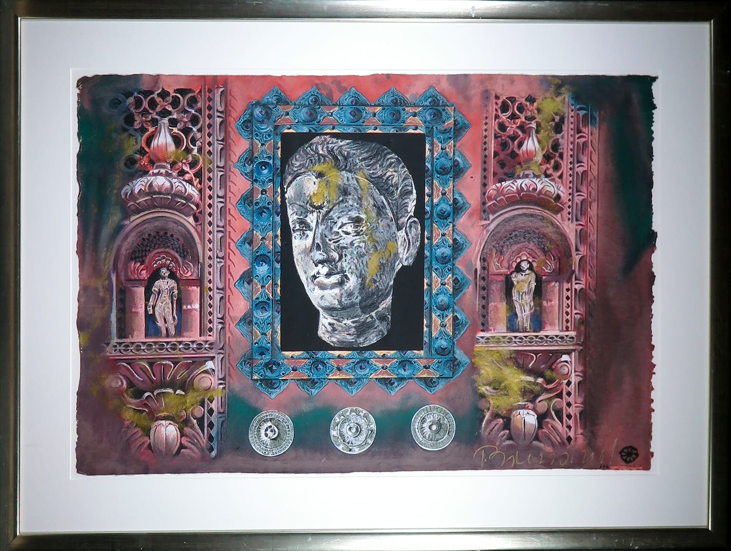 Gerti Bierenbroodspot - Zeefdruk, Fresco - Ingelijst (Groot) kopen? Bied vanaf 80!