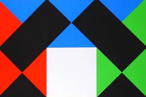 Max Bill - Kleurenzeefdruk GEOMETRIE in KLEUR uit 1972 kopen? Bied vanaf 69!
