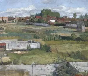 Romain Malfliet - Monumentale monografie & toegeschreven olieverfschilderij Oude Molen Delft kopen? Bied vanaf 75!