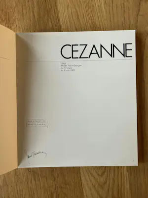 Paul Cezanne - Tentoonstellingscatalogus Musée Saint-Georges Liège kopen? Bied vanaf 20!