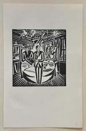 Frans Masereel - La Loi / Das Gesetz. Original-Holzschnitt 1920 kopen? Bied vanaf 35!