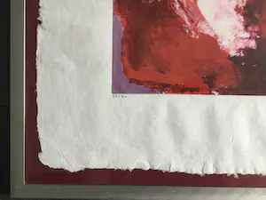 Wil Willemsen - “Pink Lady” op geschept papier. kopen? Bied vanaf 50!