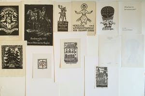 Niet of onleesbaar gesigneerd - 103 st., inclusief 12 dubbele, klein grafiek uit Duitsland en Oostenrijk 20e eeu kopen? Bied vanaf 1!