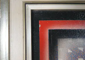 Ben van Vliet - Gemengde techniek op doek, Serie 4 - Ingelijst (Zeer groot) kopen? Bied vanaf 35!