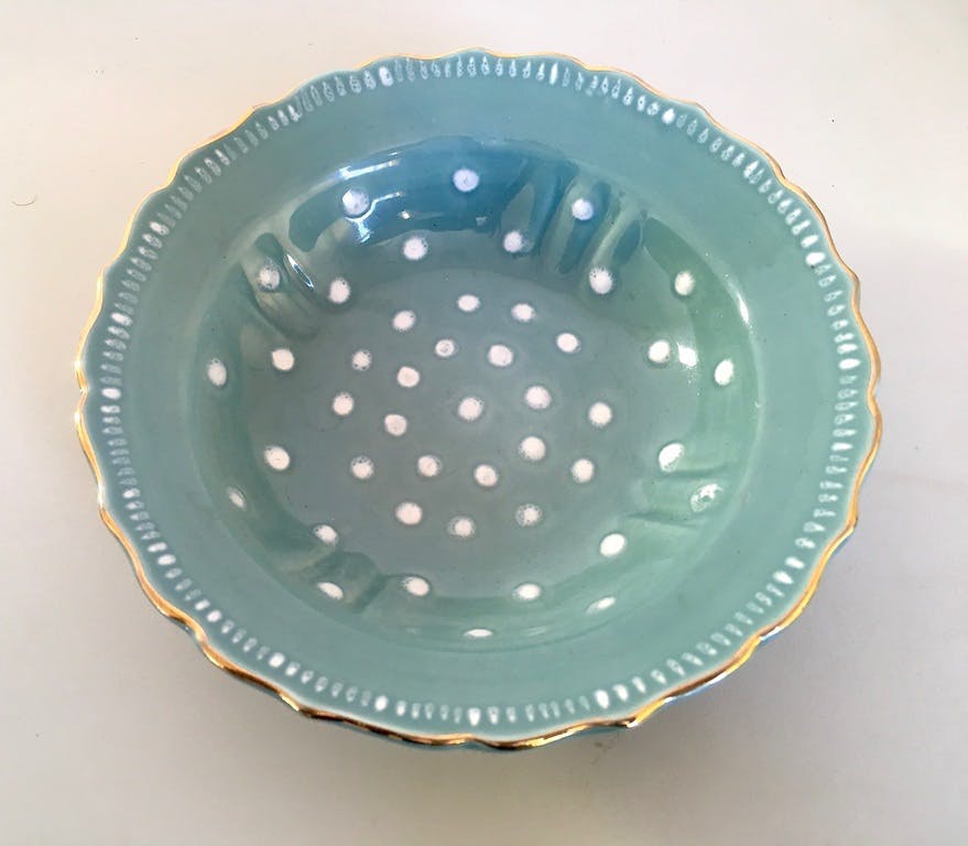 Plateelbakkerij Zuid-Holland - Schaaltje met decor Pirette ca. 1950 kopen? Bied vanaf 5!