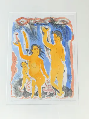 Lucebert - Wetterhexen 1993 nummer 19/35 kopen? Bied vanaf 260!