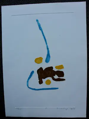 Jan Montyn - 10 etsen en 10 korte gedichten - 1968 kopen? Bied vanaf 750!