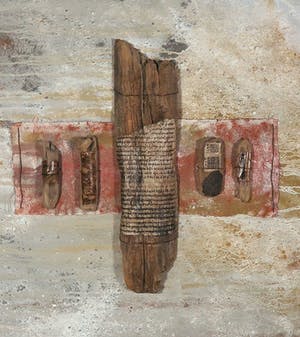 Chantal Borremans - Gemengde techniek op doek, Epavese (Groot) kopen? Bied vanaf 1!