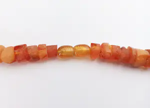 Baltisch barnsteen collier, natuurlijke honingkleur ruwe stenen, onbehandeld. kopen? Bied vanaf 75!