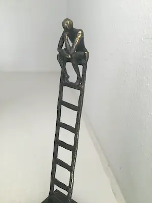 Corry Ammerlaan - Sculptuur “ De denkende mens “ kopen? Bied vanaf 1!