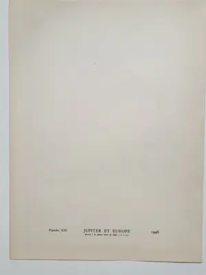 Robert Couturier - Jupiter et Europa, 1946 kopen? Bied vanaf 65!