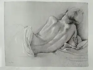 Francine van Hove - Vrouw liggend rugzijde kopen? Bied vanaf 35!