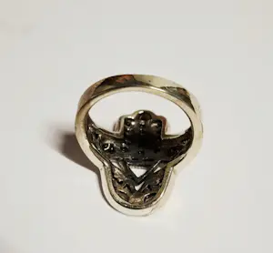 Nieuw , Hand van Fatima zilveren Dames -ring, 925 sterling zilver kopen? Bied vanaf 65!