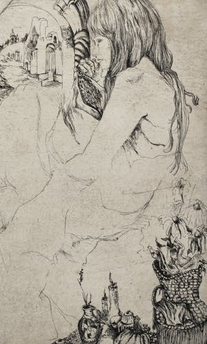 Niet of onleesbaar gesigneerd - ets - 1965 - Paul R. Olson Art Gallery (USA) kopen? Bied vanaf 1!