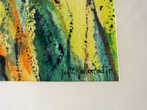 Johannes Kollaard - Aquarel - Abstract kopen? Bied vanaf 25!