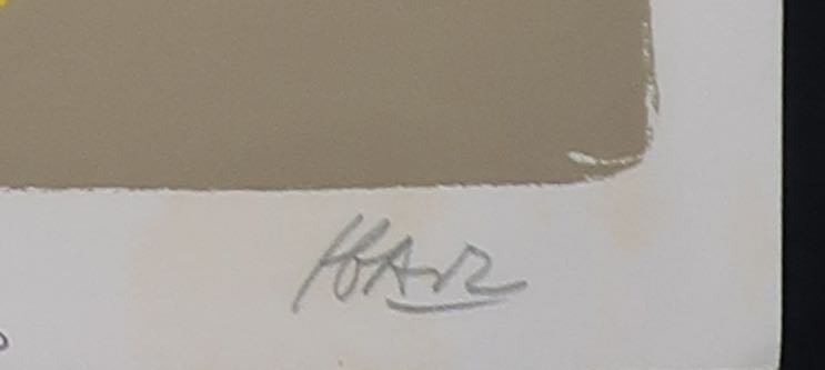 Niet of onleesbaar gesigneerd - Zeefdruk, Vogelkooien kopen? Bied vanaf 1!
