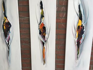 Gena Genadyj - Abstract Drie Luik kopen? Bied vanaf 300!