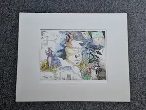 Nicolaas Wijnberg - Grote, in zeer kleine oplage (12) gemaakte kleuren-Ets "de Joker" kopen? Bied vanaf 46!