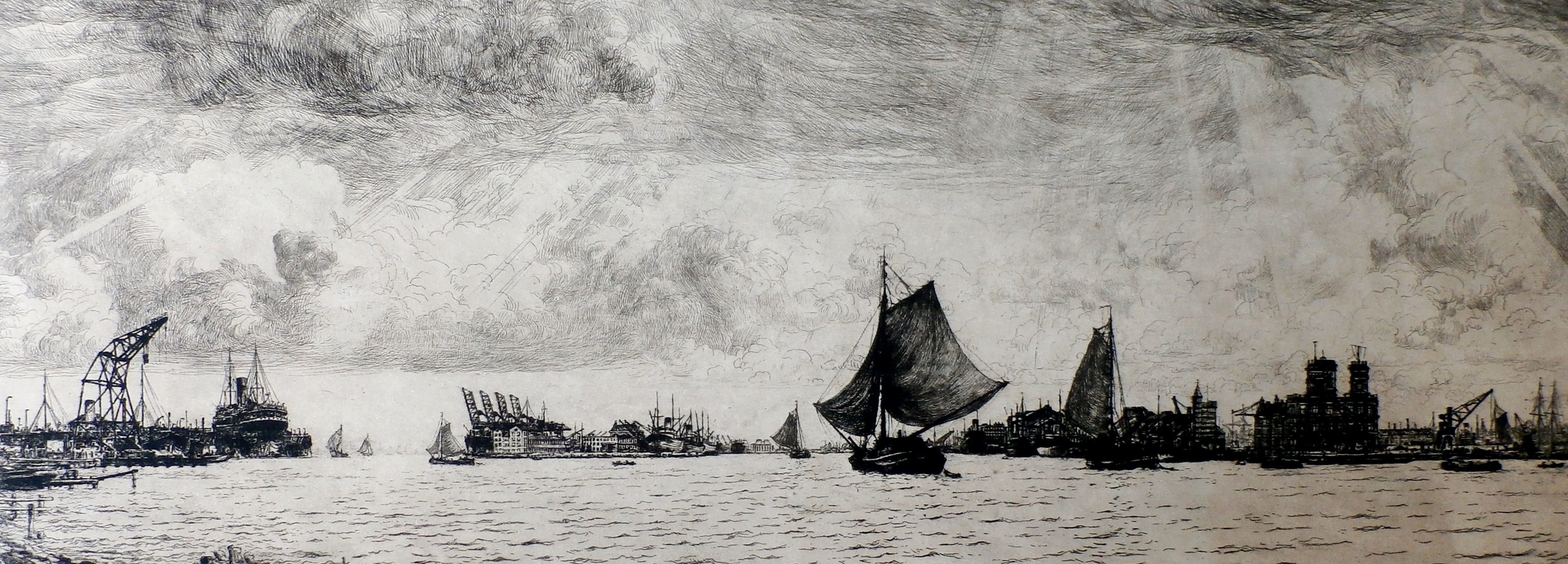 Albert Hemelman - ets -  verkocht voor € 60!