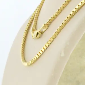 14k geelgouden collier - 50 cm - 3.5 gram kopen? Bied vanaf 300!