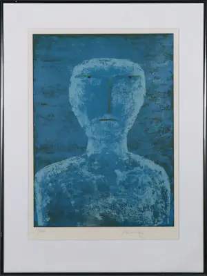 Buy Julio Resende - Litho, Zonder titel - Ingelijst? Bid from 60!