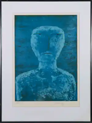 Julio Resende - Litho, Zonder titel - Ingelijst kaufen? Bieten Sie von 60!