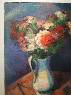 Karel Bleijenberg - Stilleven. Bloemen in vaas. kopen? Bied vanaf 199!