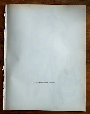 Kees van Dongen - Pochoir - Jeune Femme avec Chien kopen? Bied vanaf 1250!