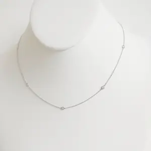 Diamanten ketting kopen? Bied vanaf 595!