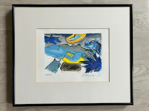 Corneille - Unieke serie van 6 stuks Corneille zeefdrukken (zelfde oplage en net ingelijst) kopen? Bied vanaf 850!