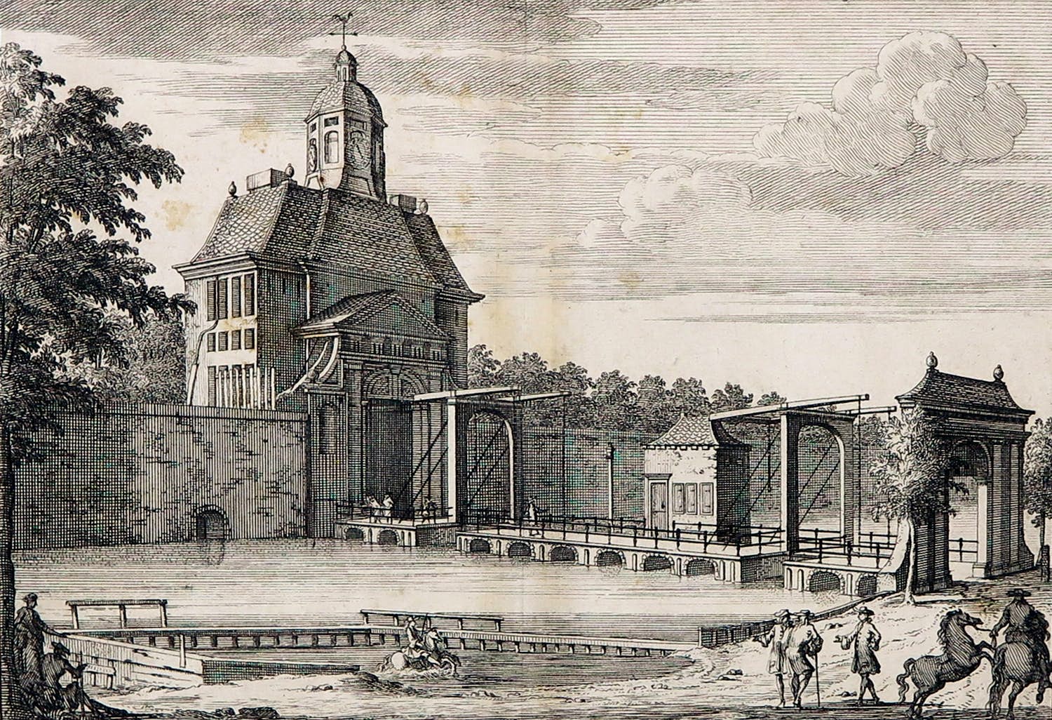 Erven J. Ratelband - Kopergravure, Utrechtse Poort kopen? Bied vanaf 1!