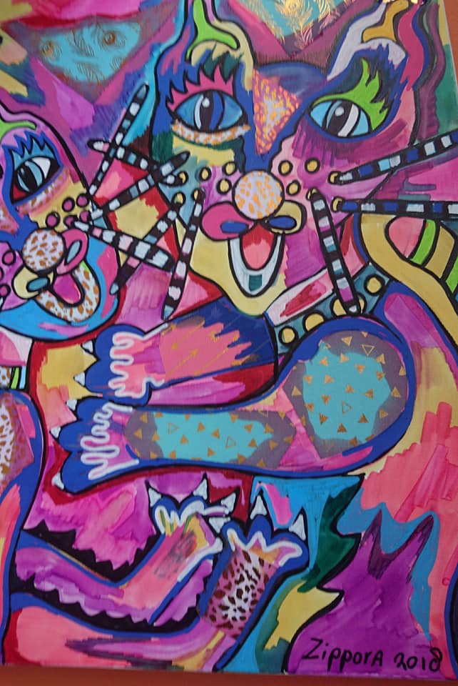 Zippora Sahanaja - Dancing Cat's van Zippora Meijer kopen? Bied vanaf 1!