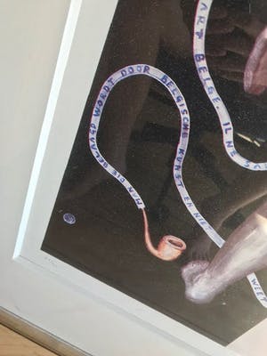 Marc Maet - man die belaagd wordt door Belgische kunst kopen? Bied vanaf 150!