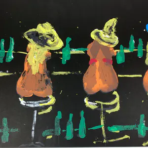 Espen Hagen - Six ladies at the black bar kopen? Bied vanaf 50!
