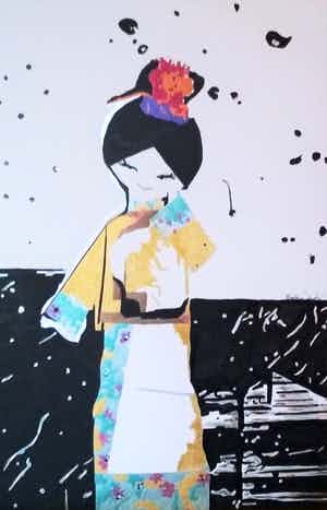 Martine Jacobs - Sfeer 04 aquarel verkocht voor € 80!