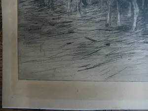 Anton Mauve (sr.) - Geiten in stal kopen? Bied vanaf 30!