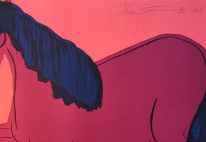 Walasse Ting - litho ‘Red Horse’ - 1981 kopen? Bied vanaf 395!