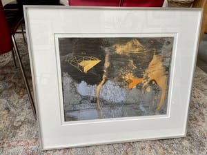 Mirjam Burer - Zeefdruk - Wind (Zonder titel) - Ingelijst - Nr. 12 kopen? Bied vanaf 40!