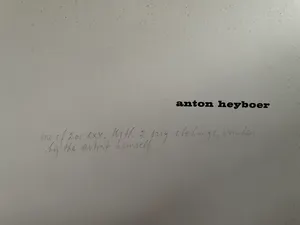 Anton Heyboer - Geh durch der Spiegel incl 2 gesigneerde etsen. Zeer zeldzaam! kopen? Bied vanaf 950!
