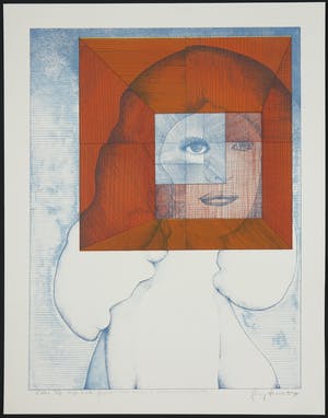 Georg Hadeler - Litho, Figuur kopen? Bied vanaf 35!