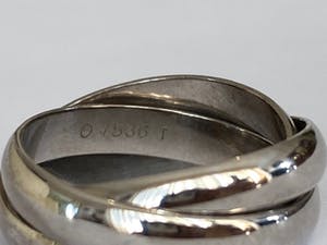 Cartier- Witgouden ring kopen? Bied vanaf 700!